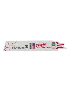 MLW48-00-5782 image(1) - Milwaukee Tool 6" 14 TPI The Torch SAWZALL Blades (5 Pk)