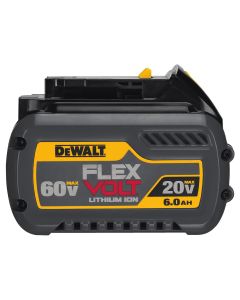 DWTDCB606 image(0) - Flexvolt 20/60V 6.0 Ah Battery pk