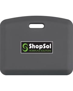 ShopSol Anti-Fatigue Mat Mobile Pro 22" x 18" Gray 2218SS