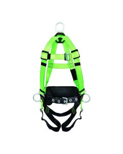 SRWV8255223 image(0) - PeakWorks PeakWorks - Contractor Harness with Positioning Belt - 3D - Class AP - Size L