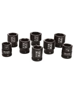 IRTSK6H8 image(1) - Ingersoll Rand 3/4" 8PC SAE IMPACT SOCKET SET