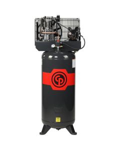 Chicago Pneumatic 5 HP Single Phase 60 Gal Vertical Tank
