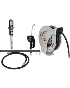 Zeeline by Milton ZE1730K-55-500 - 5:1 Eco Series Pump Kit 55-Gal w/reel & preset meter