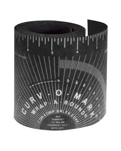 SRW14753 image(0) - Jackson Safety Large Wrap-A-Round Pipe Ruler - Black