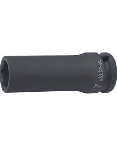 KKN14300M-24 image(0) - Ko-ken USA 14300M-24 1/2 Sq. Dr. Socket 24mm 6 point Length 85mm
