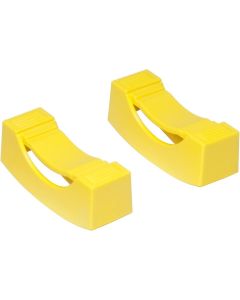 ERN965 image(0) - Ernst Mfg. Jack Stand Covers - 2 Pack - Yellow
