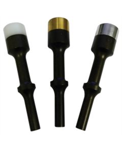 VIMAH100 image(0) - VIM Tools Air Ha mmer Soft Head Tool Set, 3 Piece Aluminum, Brass, & Nylon Headed Air Ha mmers