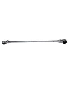 K Tool International Wrench 12mm x 14mm Metric Ratcheting Reversible Double Box Universal Spline 90 Tooth