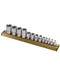 TIT17403 image(0) - TITAN 13-PC E-STAR SOCKET SET