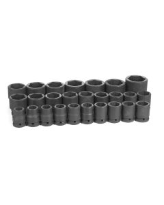 GRE8026M-DST image(0) - Grey Pneumatic 3/4" Dr. 26 Piece Metric Master Set 19-50mm