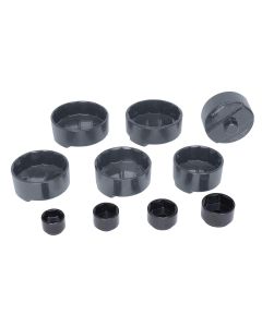 LIS62250 image(1) - Lisle Filter Wrench & Socket Set, 10 pc.