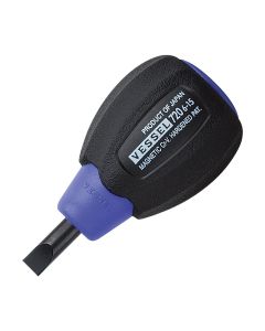 VES720S615 image(0) - Vessel Tools No.720 Super Cushion Stubby Screwdriver 6x15