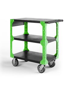 VYPX32-EZG image(0) - Vyper Industrial X32 Series 1250lb Capacity Tool Cart - Extreme Green