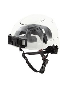 MLW48-73-1350 image(0) - Milwaukee Tool BOLT White Vented Safety Helmet with IMPACT ARMOR Liner (USA) - Type 2, Class C