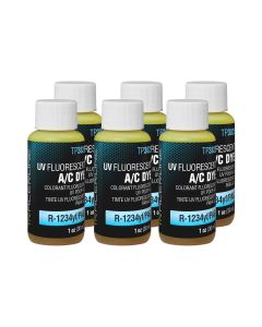 TRATP3825-1P6 image(1) - Tracer Products R-1234yf/PAG A/C dye1-oz bottles 6 Pack