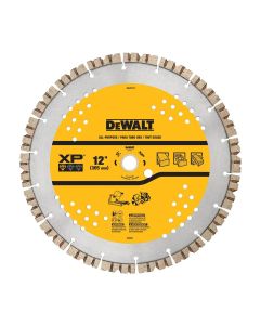 DWTDW4721T image(0) - DEWALT XP 12" All-Purpose Segmented Diamond Blades
