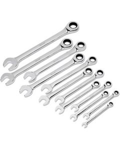 TITAN WRE SET COMB MET RATCHETING 12PC