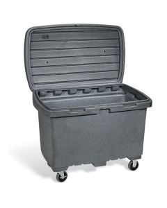 NPGBOX406-GY image(0) - New Pig Storage Chest with 5 inch Wheels - Gray