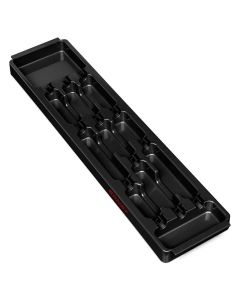 ERN8371 image(0) - Ernst Mfg. 3/8” Ratchet and Extension Tray - Black