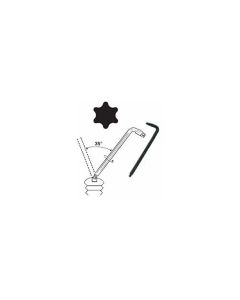 LIS34210 image(2) - Lisle TORX KEY T-25 BALL TYPE