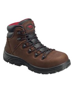 FSIA7221-8.5M image(0) - Avenger Framer Series - Men's High-Top Boot - Composite Toe - IC|EH|SR|PR - Brown/Black - Size: 8.5M
