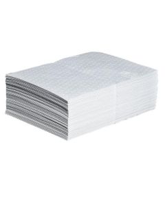 New Pig 15" X 20" 50 pads/case  does not absorb water