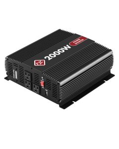 FJC 2000 Watt High Efficiency DC to AC Power Inverter with Three Outlets and a USB port