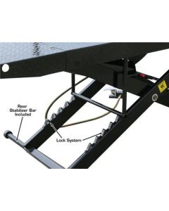 ATEHT-CYCLELIFT image(7) - Atlas Automotive Equipment Cyclelift Air Operated Motorcycle Lift 1,000 lb. Capacity (WILL CALL)