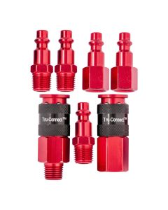 Plews Edelmann 1/4" Red Coupler Kit