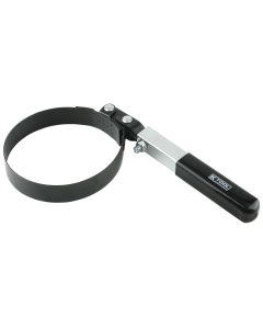 KTI73605 image(0) - K Tool International Oil Filter Strap Wrench X-Large 4-5/16 x 4-3/4 Inches
