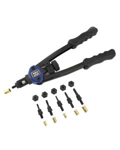 AST1442 image(1) - Astro Pneumatic 13" Nut/Thread Hand Riveter Kit w/ Nosepiece Set
