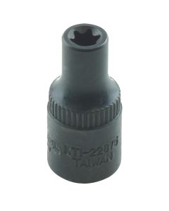 KTI22875 image(0) - K Tool International E5 X 1/4 " DR EXTERNAL TORQ SOC, EACH