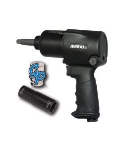 ACA1431-2 image(0) - AirCat 1/2 Drive Aluminum Classic Air Impact Wrench with 2 Inch Anvil