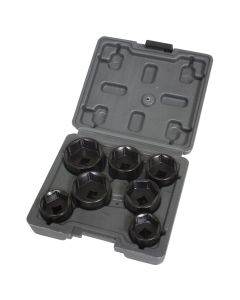 LIS13270 image(1) - Lisle Low Profile Filter Socket Set, 7 Pc.