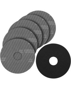 PORTER-CABLE Drywall Sander Pad & Hook And Loop Discs, 80 Grit, 5-Pack