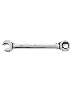 KDT85518 image(0) - GearWrench 18mm 72-Tooth 12 Point Open End Ratcheting Combination Wrench
