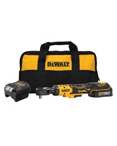 DWTDCF513GE1 image(0) - DeWalt ATOMIC 20V MAX* Brushless Cordless 3/8-in. Ratchet Kit