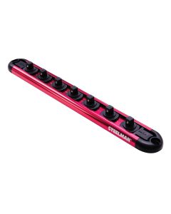 JSP60735 image(1) - J S Products (steelman) 1/4-Inch Drive 7-Piece Aluminum Socket Storage Rail
