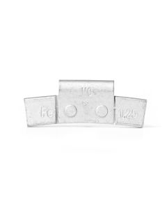 TMRMCFE125 image(1) - Tire Mechanic's Resource 1.25 oz MCFE Series Steel Clip Wheel Weight (Box of 25)