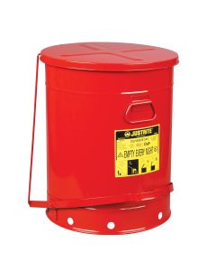 JUS09700 image(1) - Justrite Mfg. Co. 21 GALLON OILY WASTE CAN W/FOOT LEVER