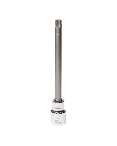 MAY16954 image(0) - Mayhew Mayhew 10 MM Triple Square Long Insert Socket Bit, 1/2-Inch Drive