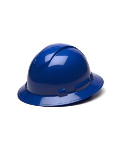 Pyramex Ridgeline Hard Hat - Blue-Ridgeline Cap Style 4 Pt Ratchet Suspension