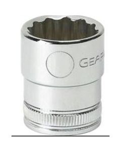 KDT80493 image(0) - GearWrench 3/8 Inch Drive 12 Point Standard Metric Socket 17mm
