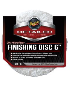 MEGDMF6B image(0) - Meguiar's Automotive 6" DA Microfiber Finishing Discs (12