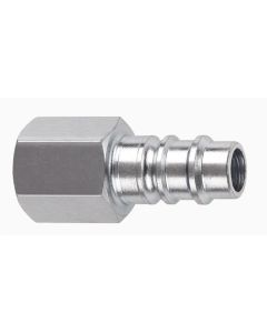 Amflo 1/4" Coupler Plug with 1/4" Female thread HI-FLO- Pack of 10
