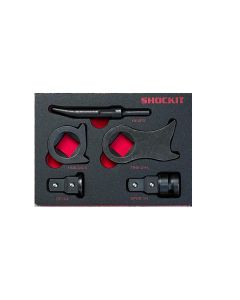 Milton Industries 5-Piece 3/4 Inch Drive Kentucky Kicker Shockit Driver Kit In Foam