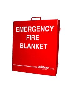 SRWS97456 image(0) - Sellstrom SoftShield Carbon Fiber Felt High Temp Blanket with Storage Cabinet