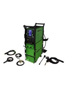 Forney Industries 250 MP (Multi-Process) PRO Welder with 250 Amp Spool Gun Accessory Package and Dual Cylinder Cabinet Cart