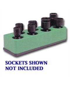 MTS886 image(0) - Mechanic's Time Savers SOC HOL 3/8U IMP DK GREEN 8 HOLE