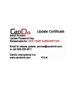Cando International Inc. Annual Subscription for HD Pro Tab